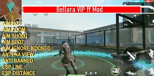 Download Bellara VIP FF APK Mod Menu Free Fire