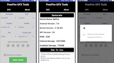Apk Auto Headshot FF Aplikasi GFX Tool Free Fire
