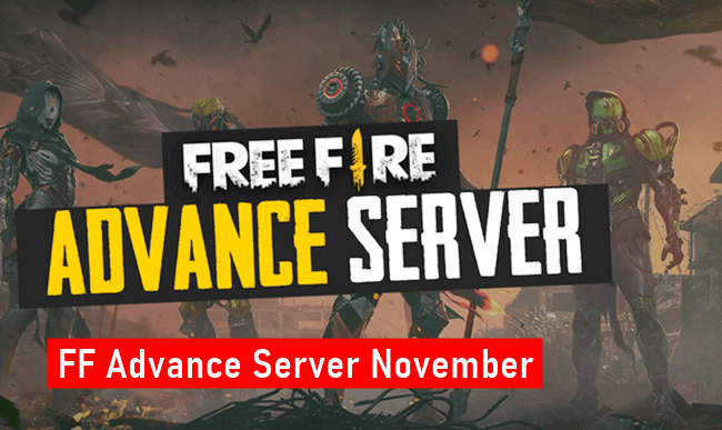 Free Fire Advance Server November