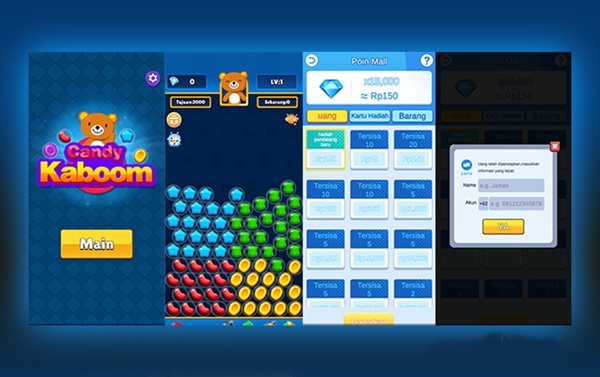 Download Candy Kaboom Mod Apk Unlimited Money Coins